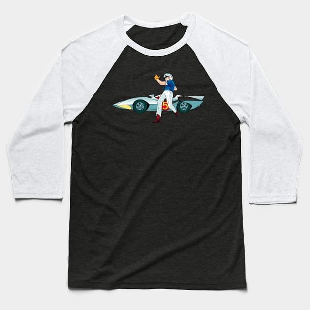 New SPEED RACER Series Baseball T-Shirt by NobleNotion